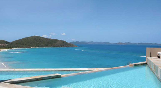 Resort de lujo con vistas al Caribe